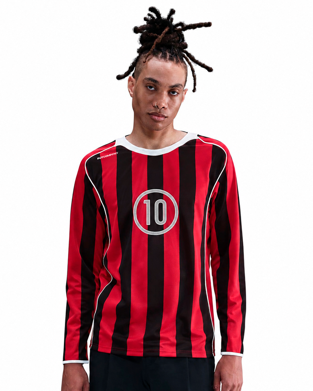 Football Jersey 10 T-shirt Long Sleeve